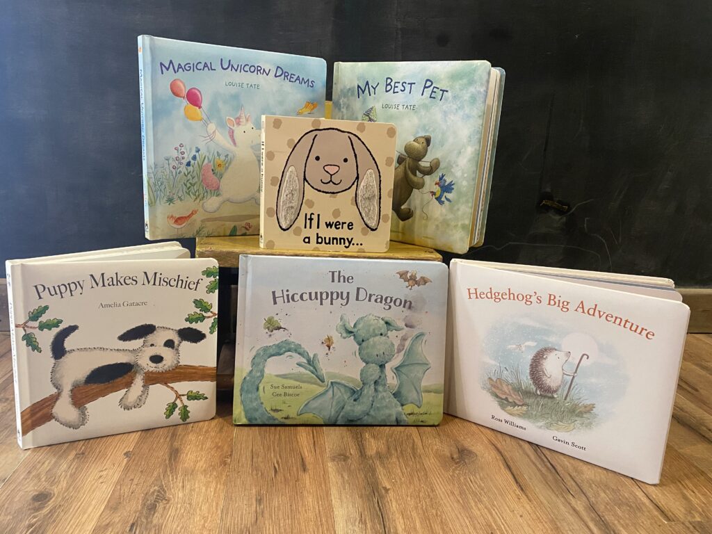 jellycat fabric books